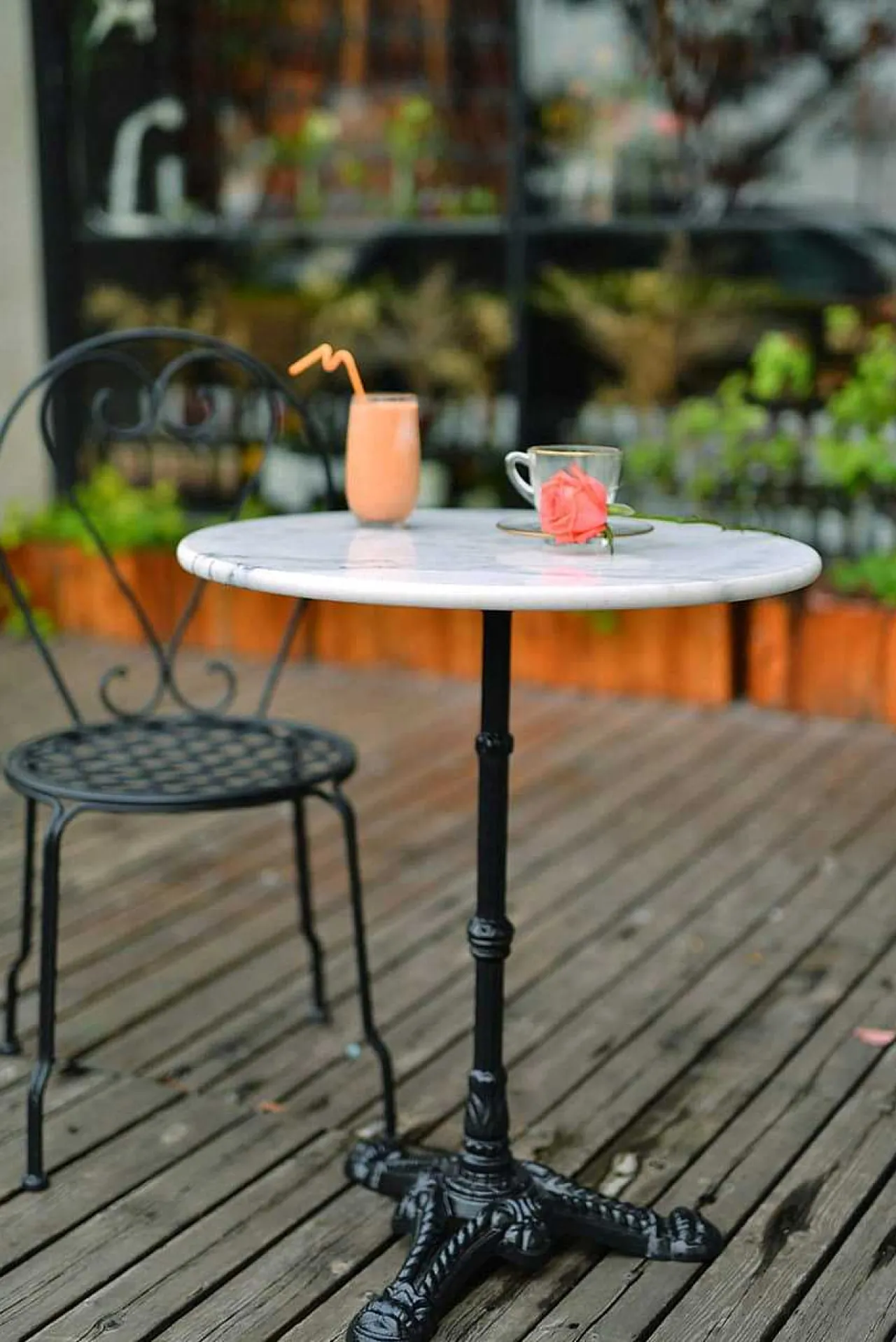 mutoni sweet home Bistrotisch Marmor Rund 60X71> Bistrotische