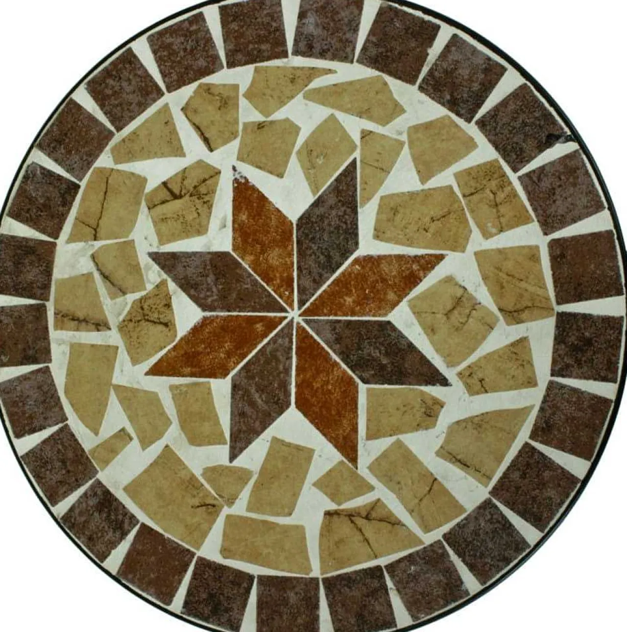 mutoni pleasure Blumenstander Ambang Mosaik Rund> Gartendeko
