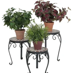 mutoni pleasure Blumenstander Fuji Mosaik Rund (3-Er Set)><noscript><img width=