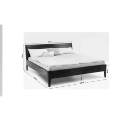 KARE Design Brooklyn Walnut Bett 160X200Cm><noscript><img width=