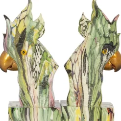 Richmond Interiors Buchstutze Papagei> Wohnaccessoires