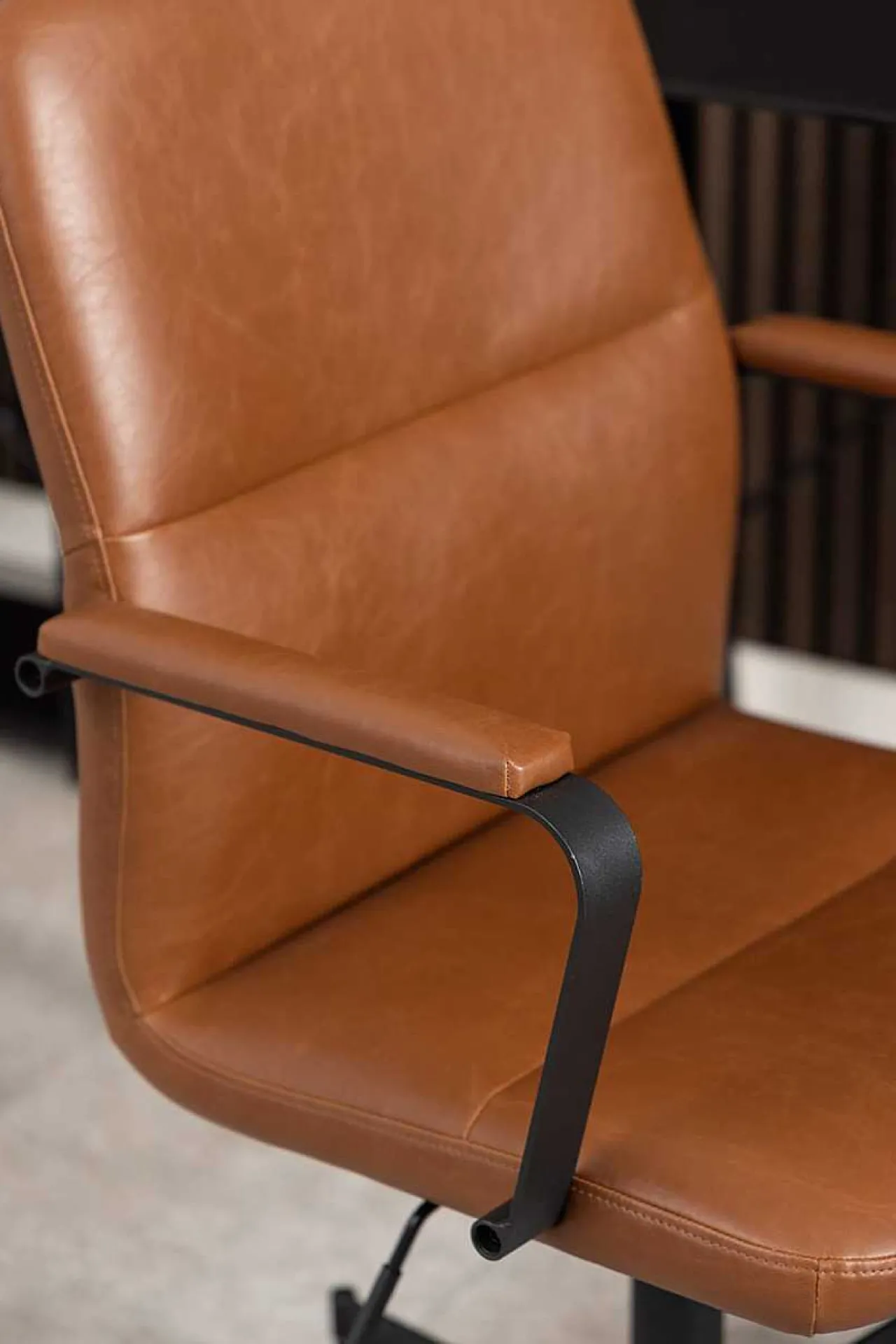 mutoni scandi Burostuhl Flure Cognac (1 Stuck)> Arbeitszimmer