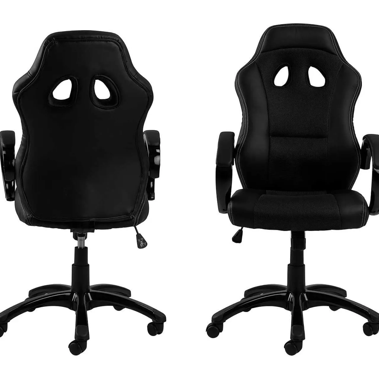 mutoni scandi Burostuhl Ryder Schwarz (1 Stuck)> Arbeitszimmer