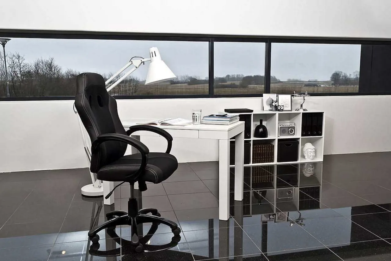 mutoni scandi Burostuhl Ryder Schwarz (1 Stuck)> Arbeitszimmer