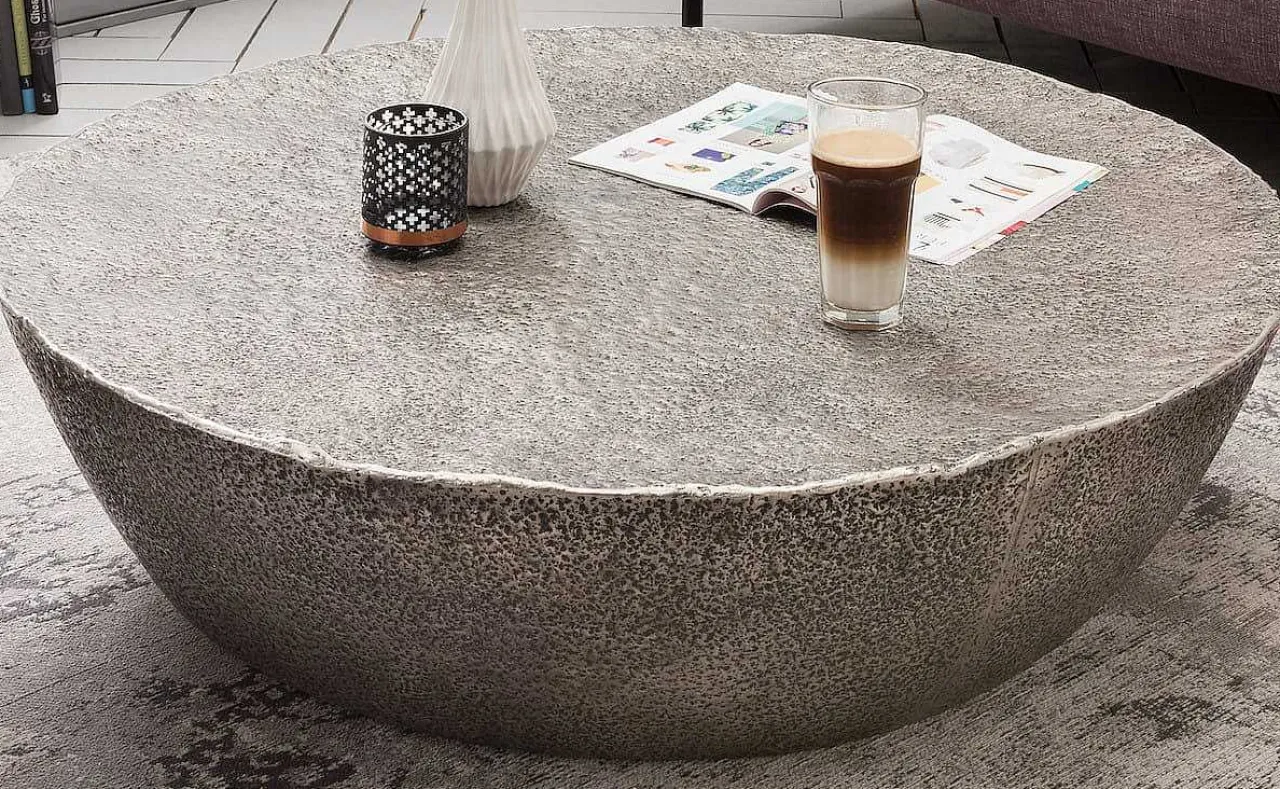 mutoni vintage Couchtisch Aluminium Rund> Couchtische