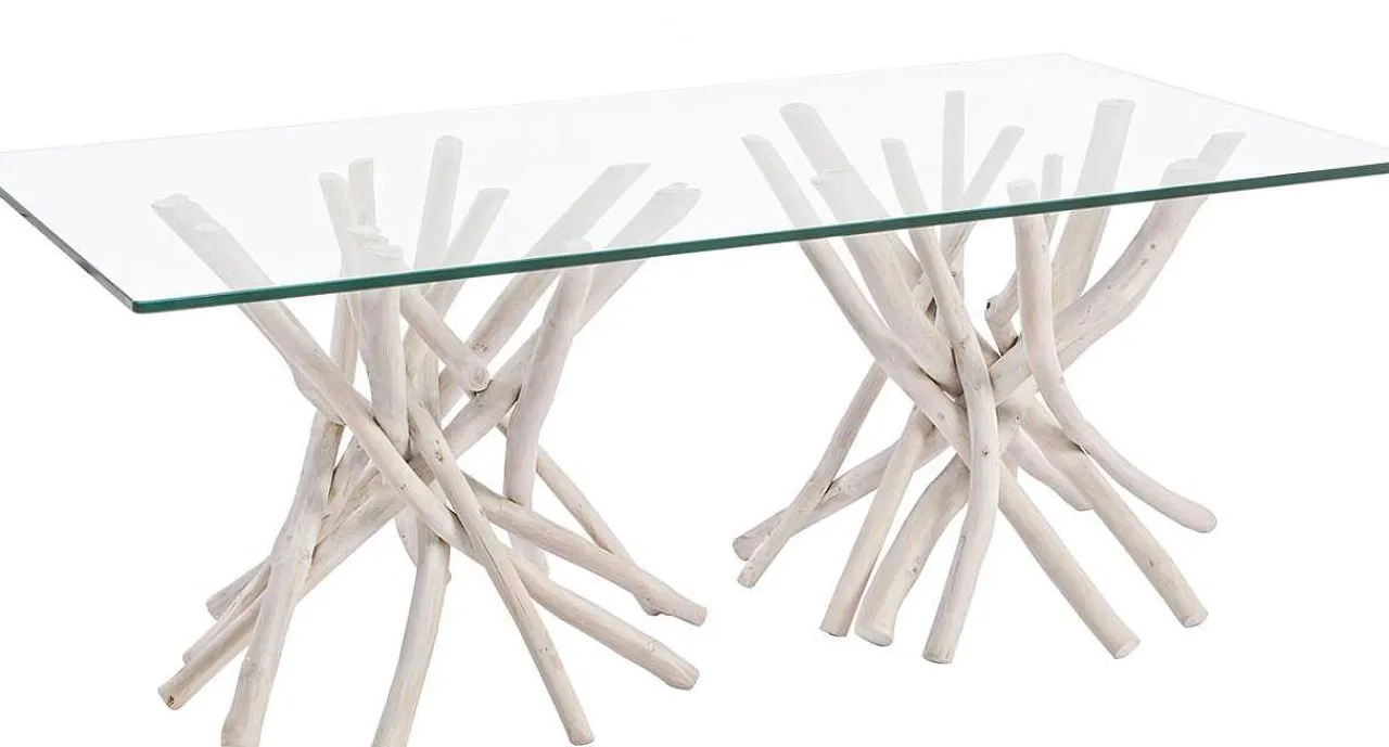 mutoni lifestyle Couchtisch Mit Glas Sahel 110X60> Couchtische