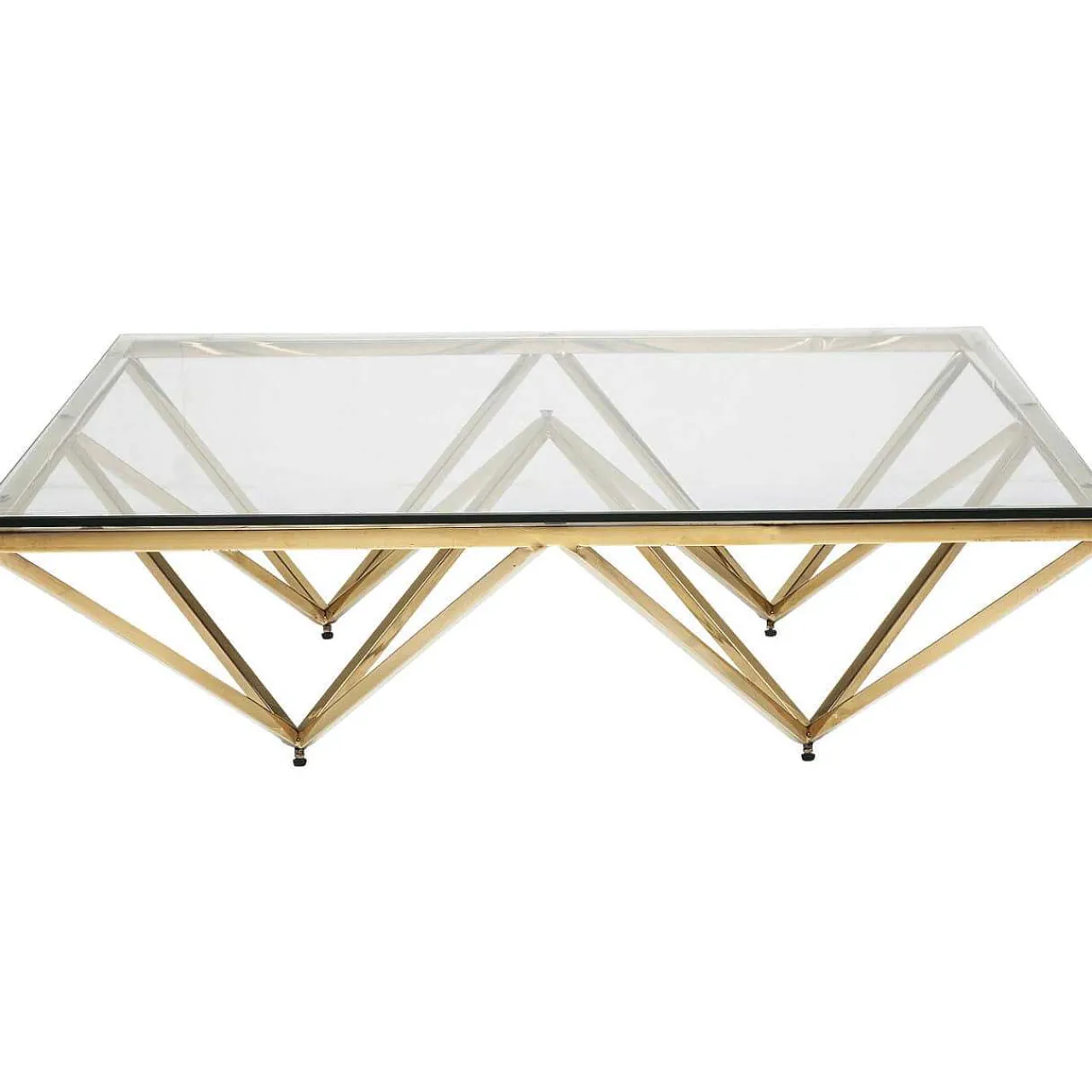 KARE Design Couchtisch Network Gold 105X105Cm> Couchtische