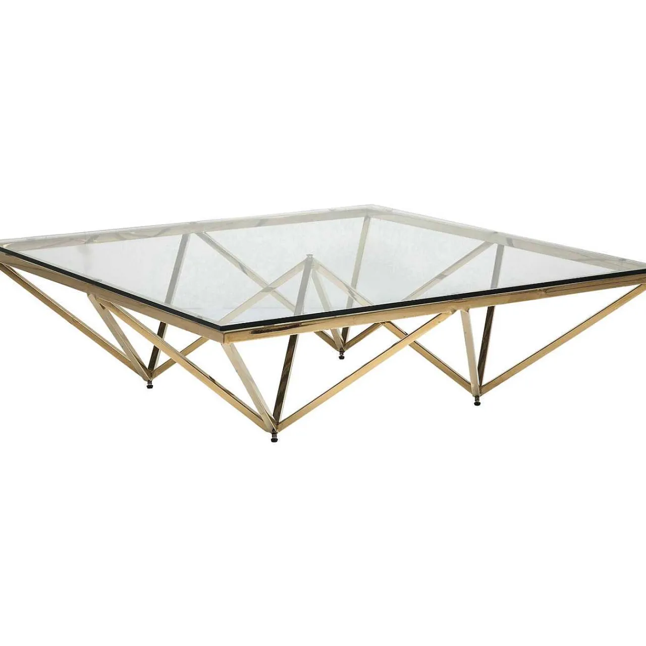 KARE Design Couchtisch Network Gold 105X105Cm> Couchtische