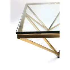 KARE Design Couchtisch Network Gold 105X105Cm><noscript><img width=