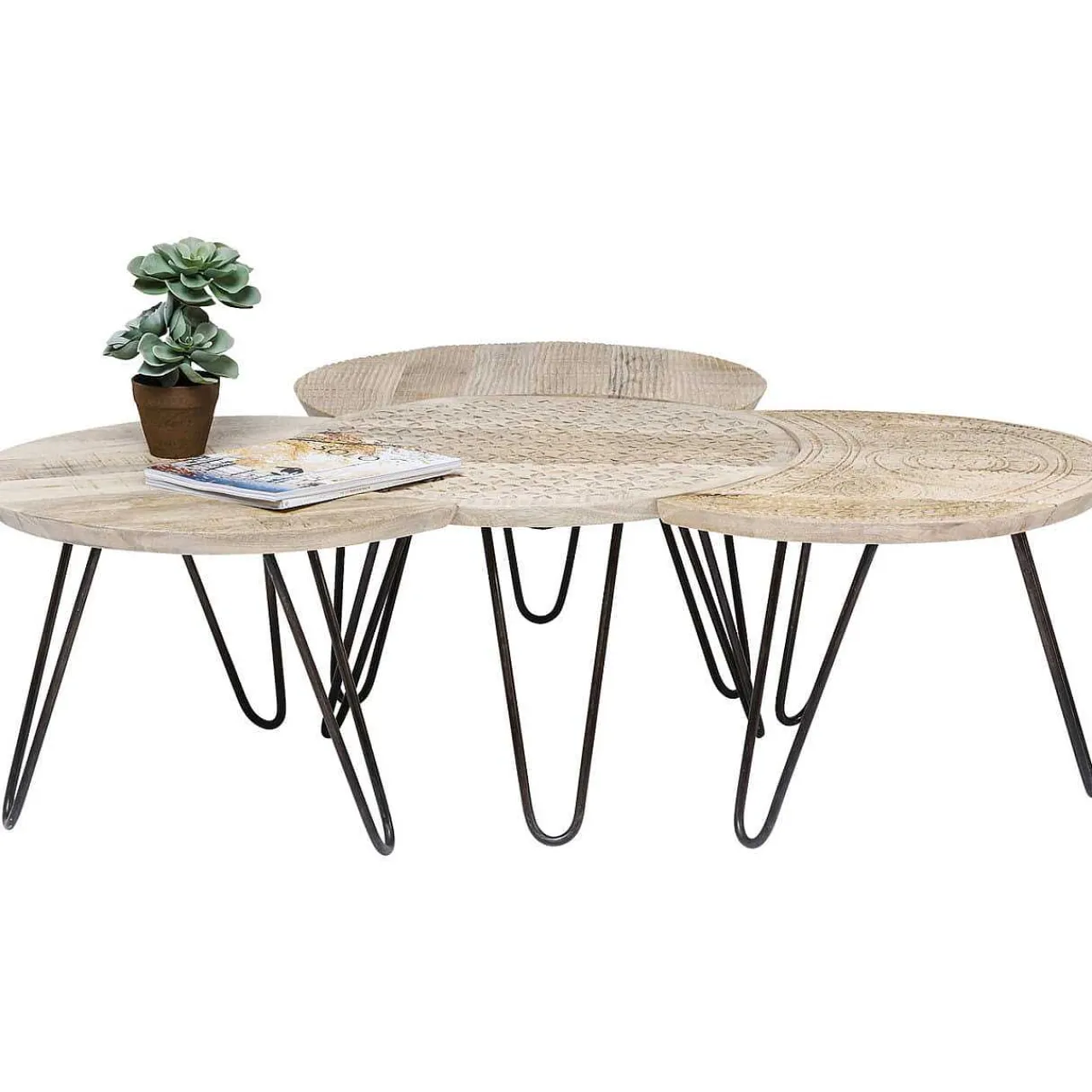 KARE Design Couchtisch Puro (4/Set)> Couchtische