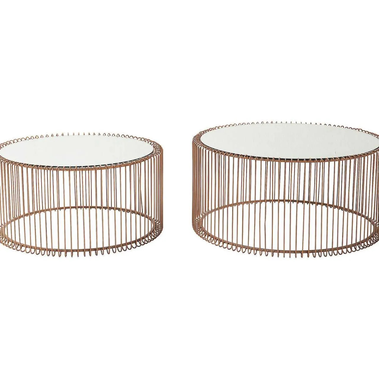 KARE Design Couchtisch Wire Copper (2/Set)> Couchtische