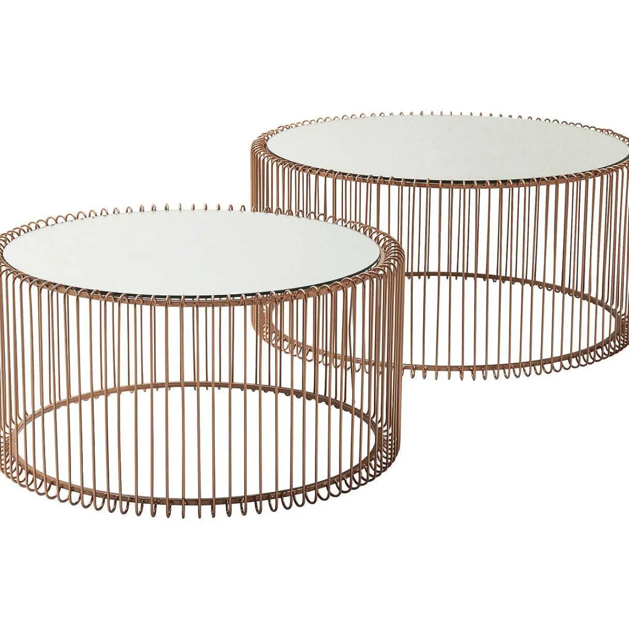 KARE Design Couchtisch Wire Copper (2/Set)> Couchtische