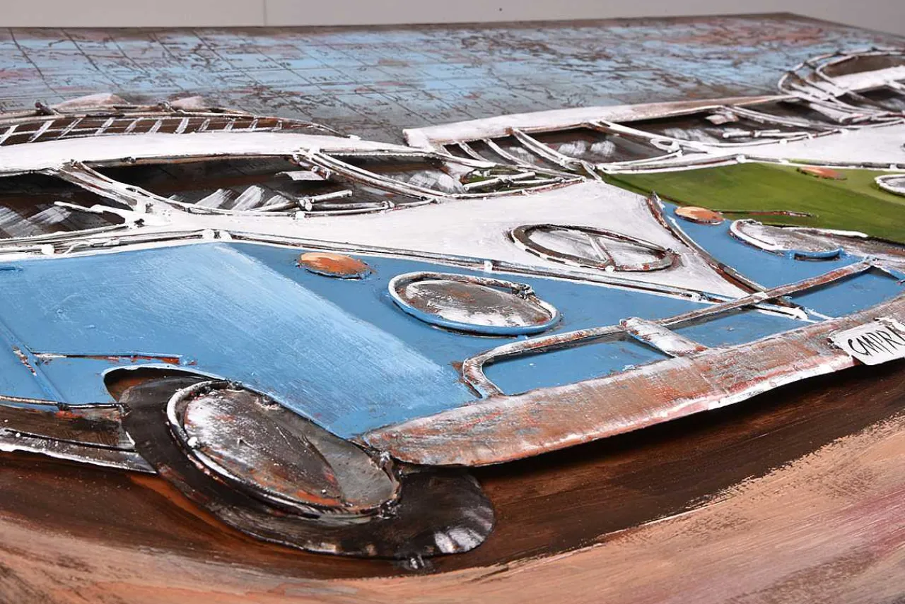 mutoni pleasure 3D Metallbild 3 Bullis Visionik 120X80> Mutoniart
