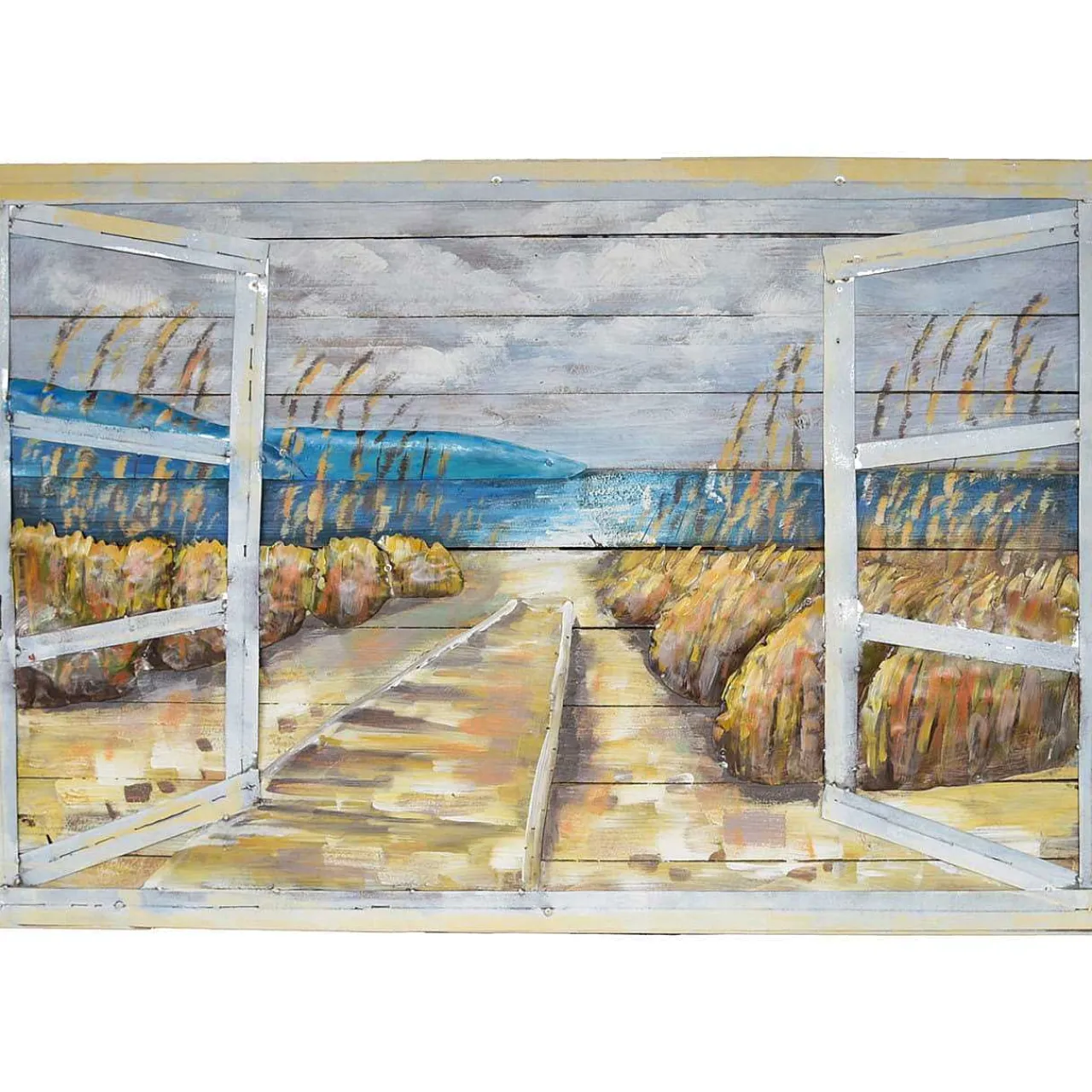 mutoni pleasure 3D Metallbild Meerblick Visionik 120X80> Mutoniart