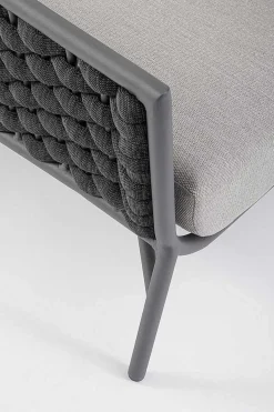 mutoni lifestyle Daybed Everly Mit Kissen Graphit 166X153> Daybeds Und Sonneninseln