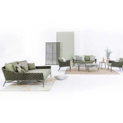 mutoni lifestyle Daybed Everly Mit Kissen Olive 166X153><noscript><img width=