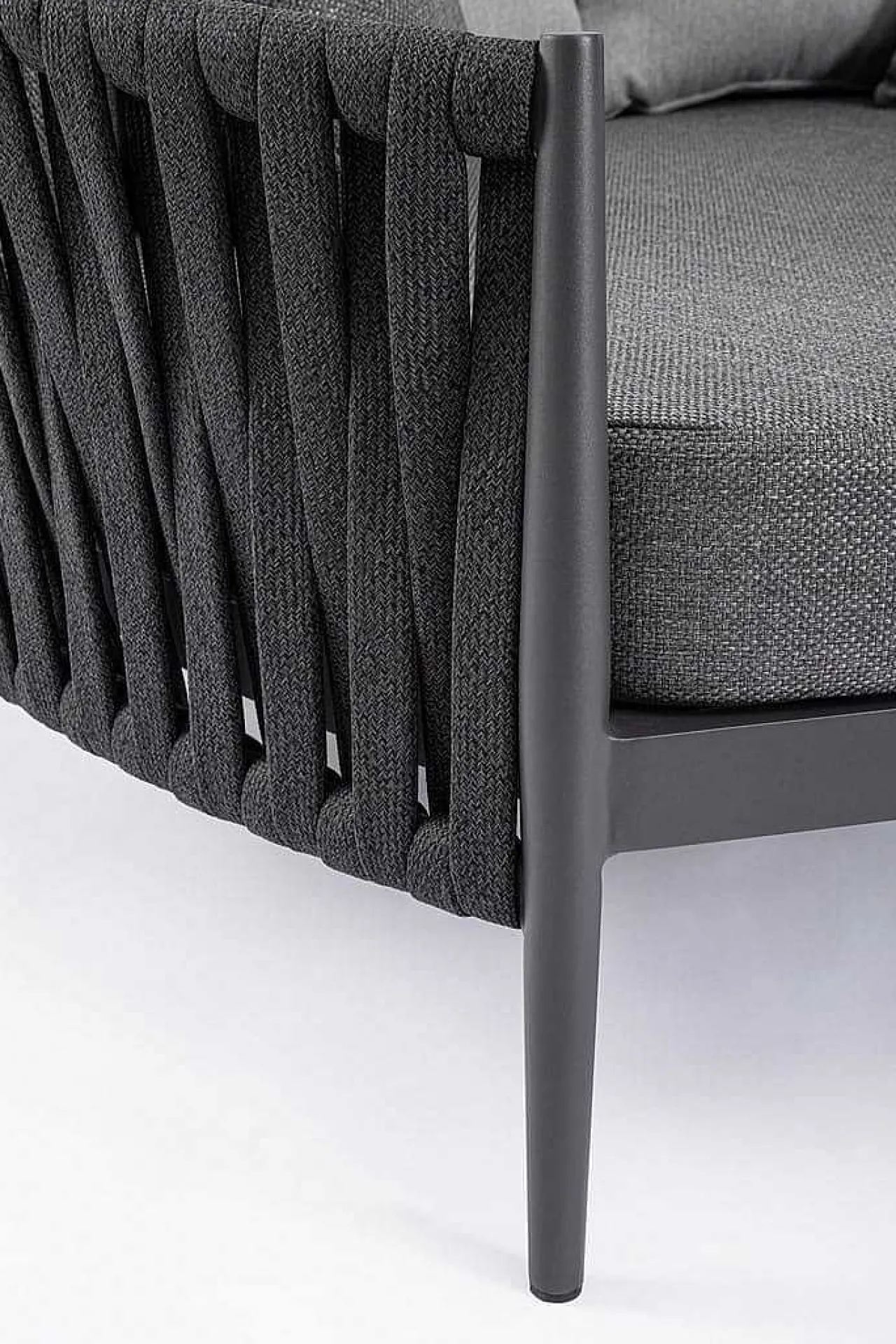 mutoni lifestyle Daybed Jacinta Mit Kissen Anthrazit 160X145> Daybeds Und Sonneninseln