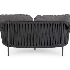 mutoni lifestyle Daybed Jacinta Mit Kissen Anthrazit 160X145><noscript><img width=