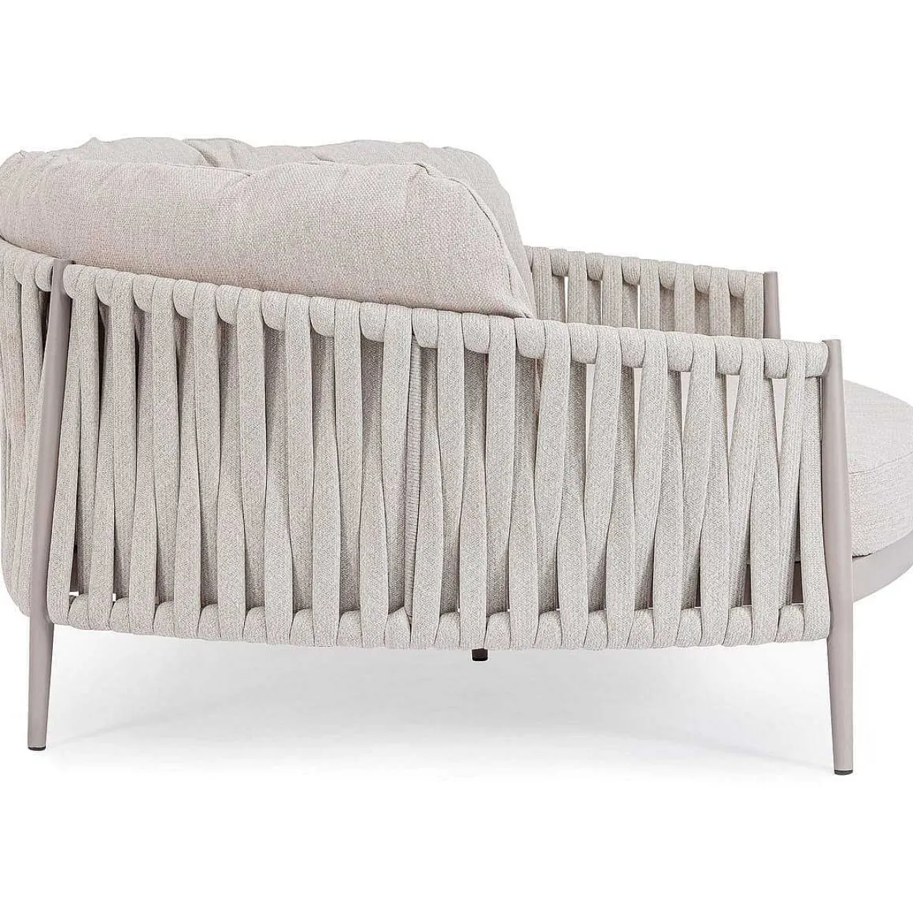 mutoni lifestyle Daybed Jacinta Mit Kissen Hellgrau 160X145> Daybeds Und Sonneninseln