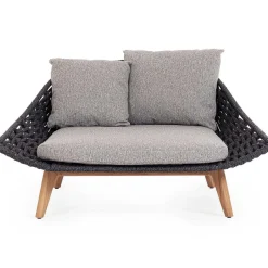 mutoni lifestyle Daybed Tamires Teakholz Anthrazit 136X161><noscript><img width=