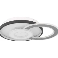 mutoni light Deckenleuchte Brienna Metall Schwarz Weiss Matt Led 31><noscript><img width=