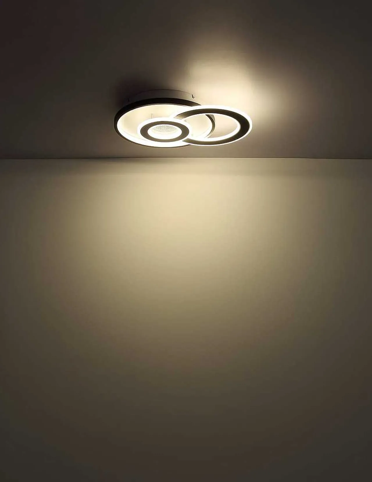 mutoni light Deckenleuchte Brienna Metall Schwarz Weiss Matt Led 31> Led-Deckenleuchten