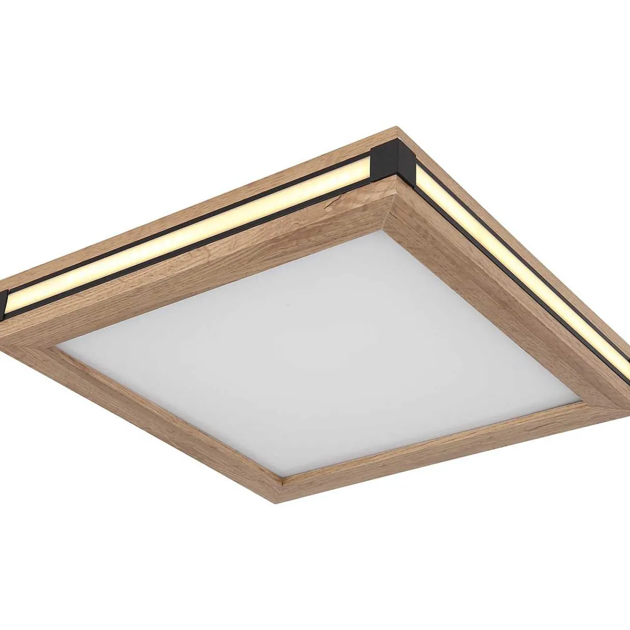 mutoni light Deckenleuchte Carla Metall Natur Weiss Led 30> Led-Deckenleuchten