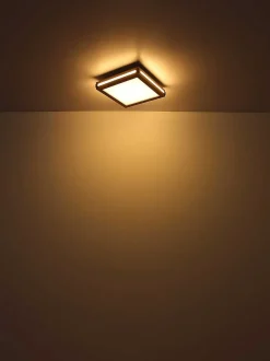 mutoni light Deckenleuchte Carla Metall Natur Weiss Led 45><noscript><img width=