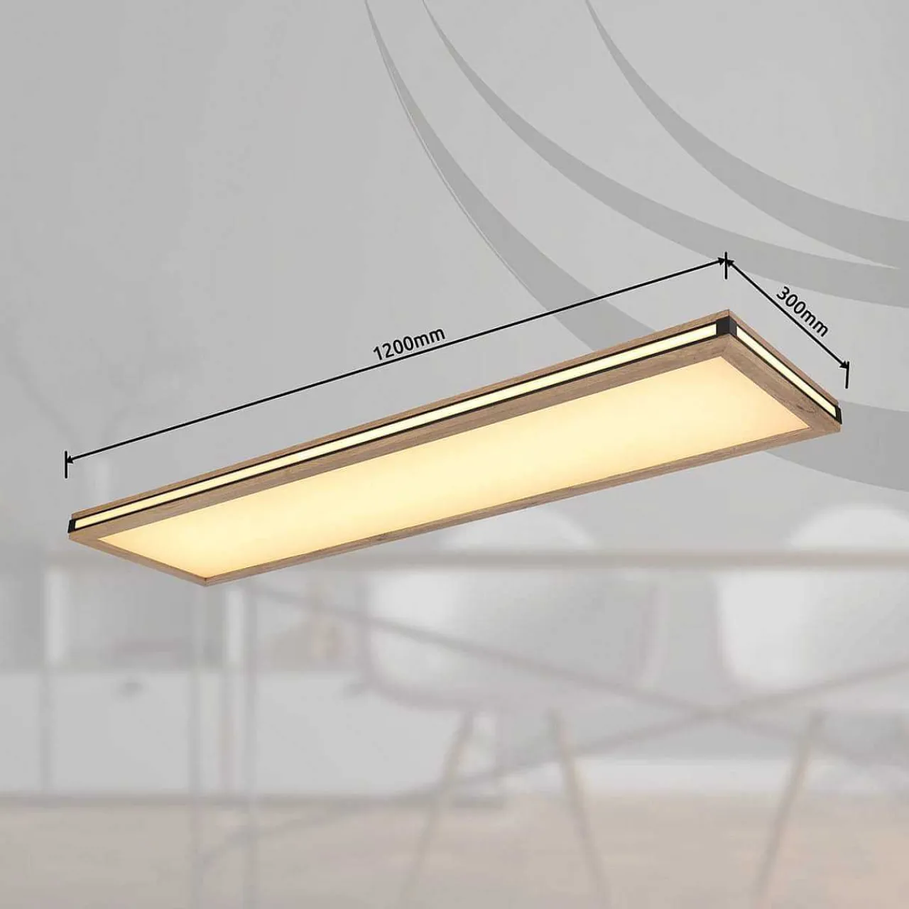 mutoni light Deckenleuchte Carla Metall Natur Weiss Led 120> Led-Deckenleuchten