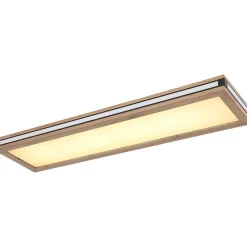 mutoni light Deckenleuchte Carla Metall Natur Weiss Led 80><noscript><img width=