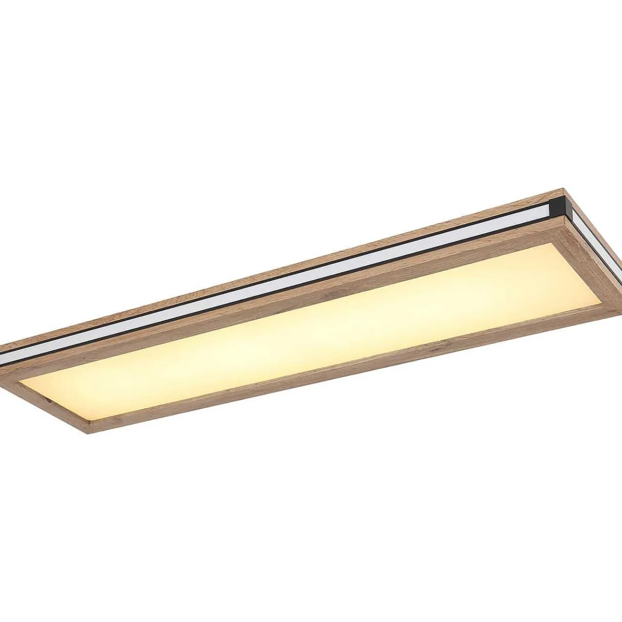 mutoni light Deckenleuchte Carla Metall Natur Weiss Led 80> Led-Deckenleuchten