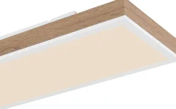 mutoni light Deckenleuchte Doro Aluminium Weiss Matt Led 80> Led-Deckenleuchten
