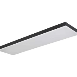 mutoni light Deckenleuchte Doro Metall Schwarz Weiss Led 80> Led-Deckenleuchten