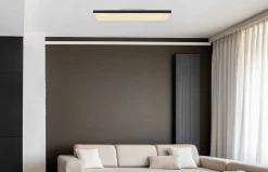 mutoni light Deckenleuchte Doro Metall Schwarz Weiss Led 80><noscript><img width=