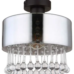 mutoni light Deckenleuchte Hendry Metall Schwarz Matt 1Xe27><noscript><img width=