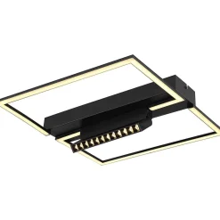 mutoni light Deckenleuchte Maxwell Metall Schwarz Matt Led><noscript><img width=