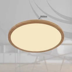 mutoni light Deckenleuchte Sapana Holzoptik Led 42><noscript><img width=