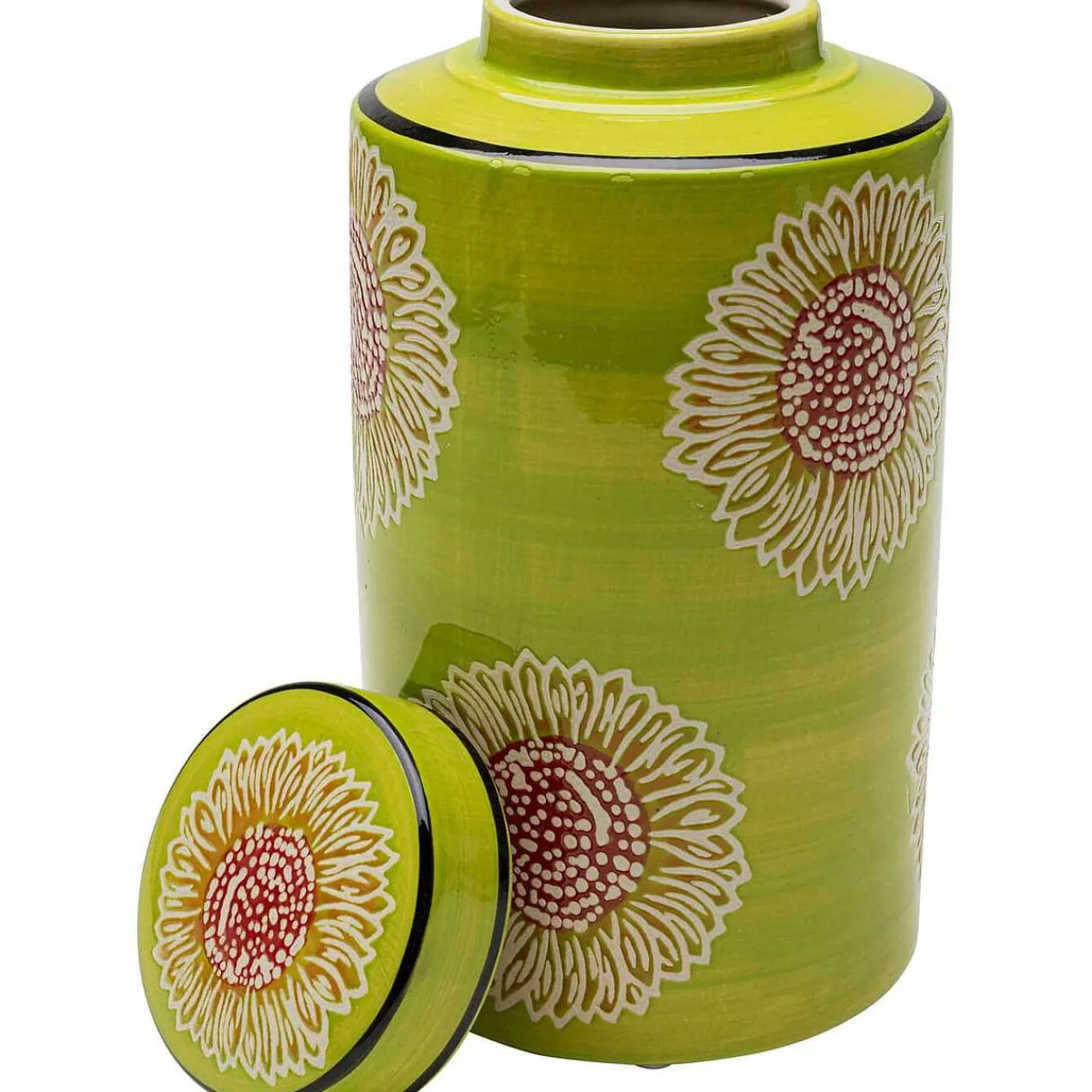 KARE Design Deko Dose Big Bloom Grun 27> Deko Objekte