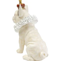 KARE Design Deko Figur King Dog Weiss 33> Figuren & Skulpturen