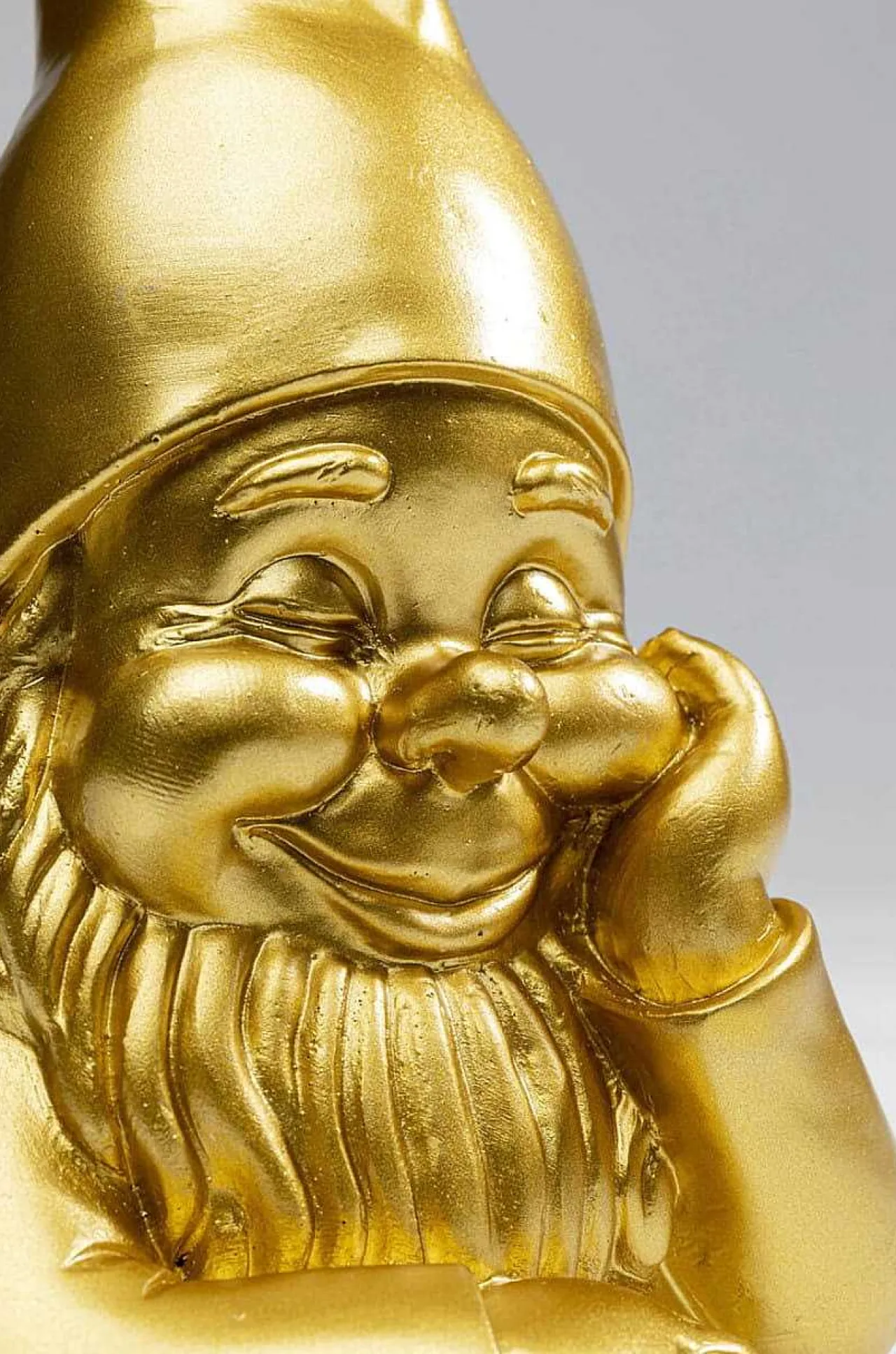 KARE Design Deko Figur Zwerg Gold 21> Figuren & Skulpturen