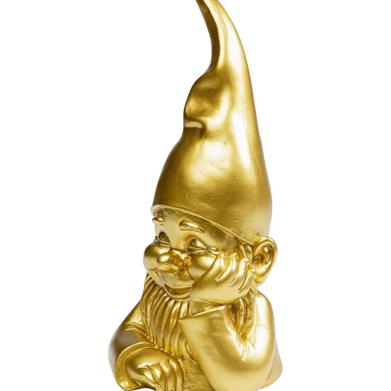 KARE Design Deko Figur Zwerg Gold 21> Figuren & Skulpturen