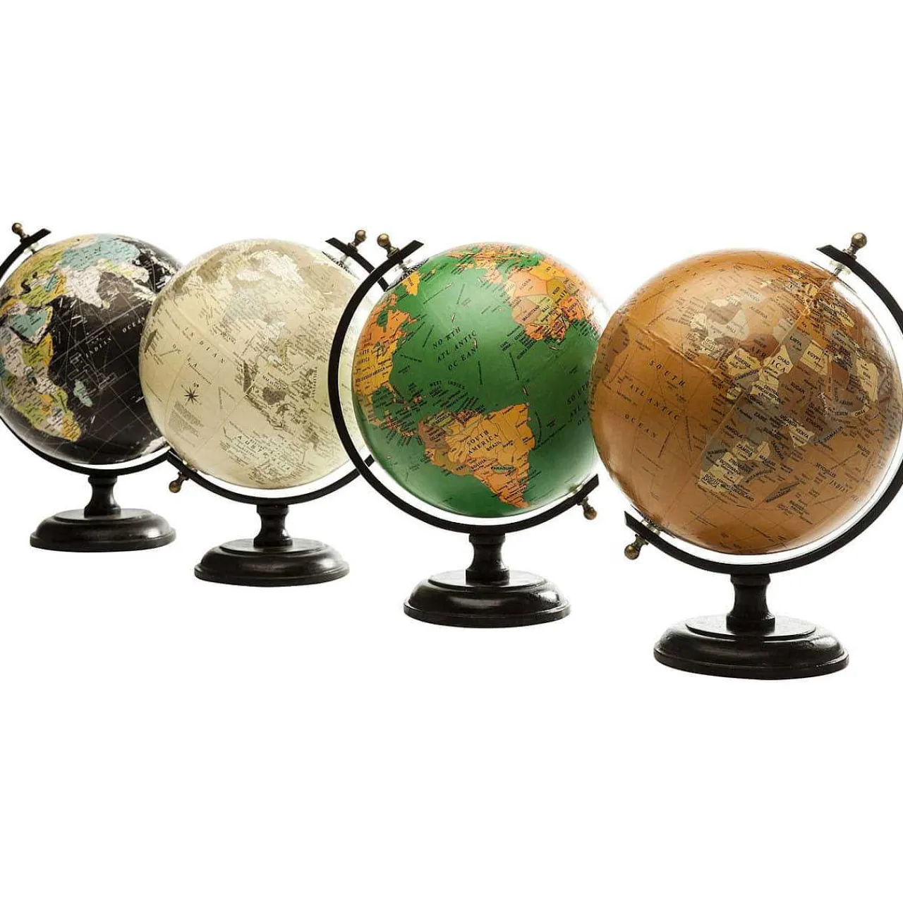 KARE Design Deko Globus Vintage Braun> Wohnaccessoires