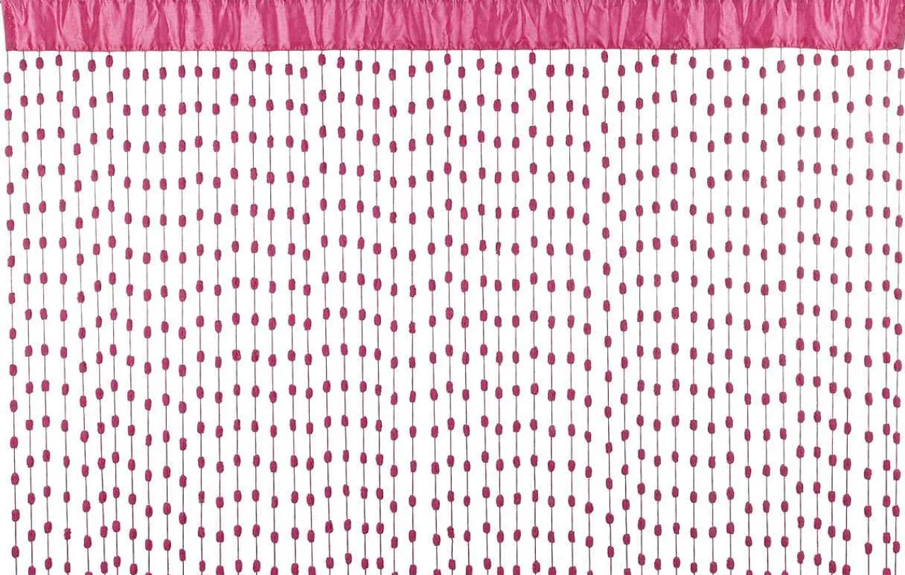 mutoni lifestyle Dekovorhang Kugeln Fuchsia 140X280H> Gardinen & Vorhänge