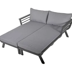 mutoni pleasure Doppelliege Delia Grau> Gartenliegen