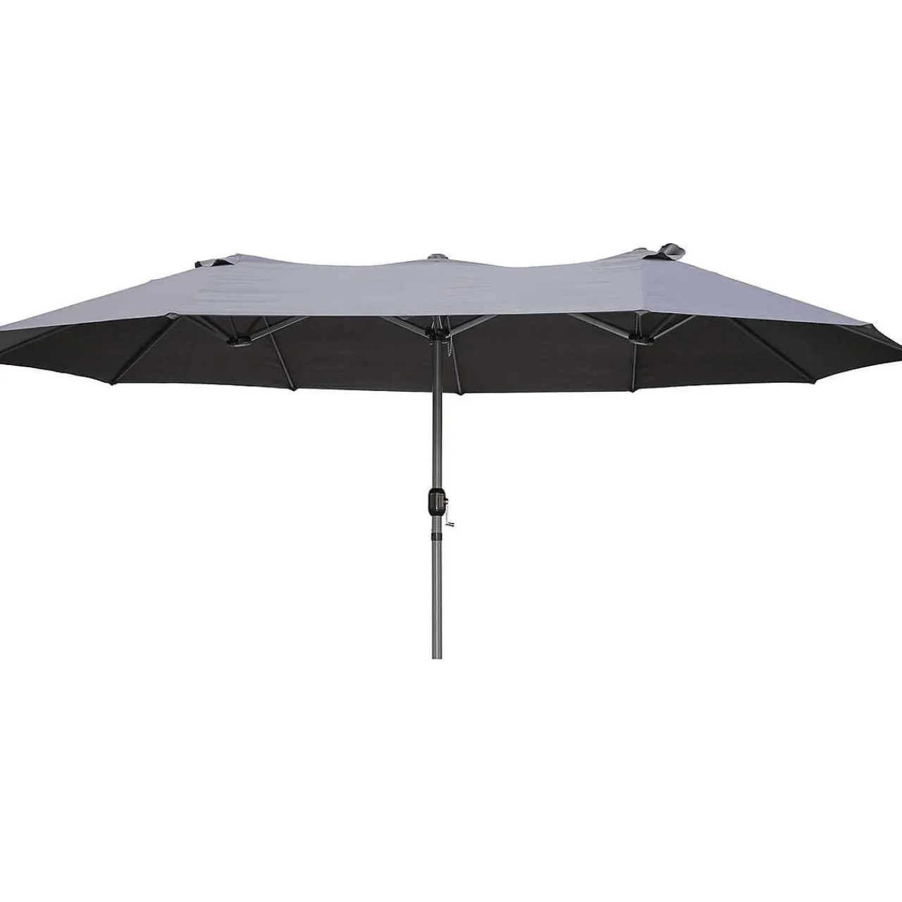 mutoni pleasure Doppel-Sonnenschirm Lyradia Grau> Stockschirme