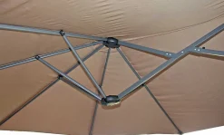 mutoni pleasure Doppel-Sonnenschirm Lyradia Hellbraun><noscript><img width=