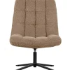 mutoni living Drehsessel Job Taupe> Design Sessel