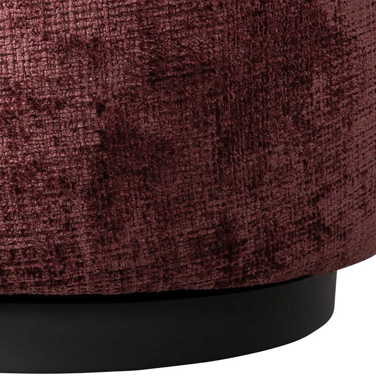 mutoni living Drehsessel Woolly Aubergine> Design Sessel