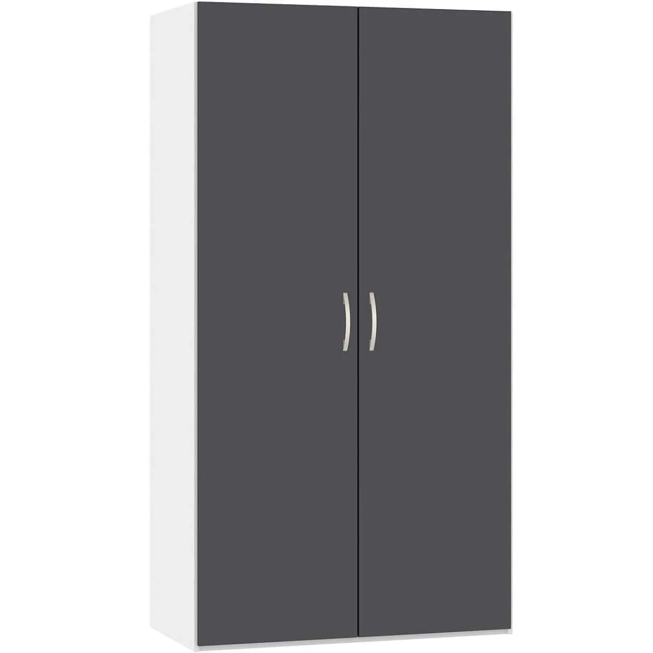 Jutzler Drehturenschrank Anthrazit Matt Cremeweiss 101.9 X 195> Kleiderschränke