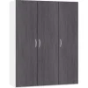 Jutzler Drehturenschrank Fino Anthrazit Cremeweiss 152.2 X 195> Kleiderschränke